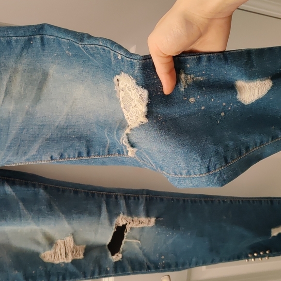 Korean styled jeans size S - Picture 2 of 4